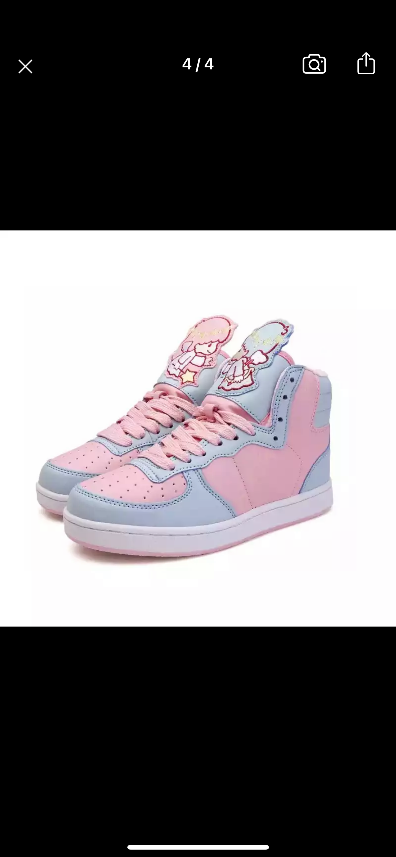 “Cotton Candy" HarajukuAesthetic Sneakers