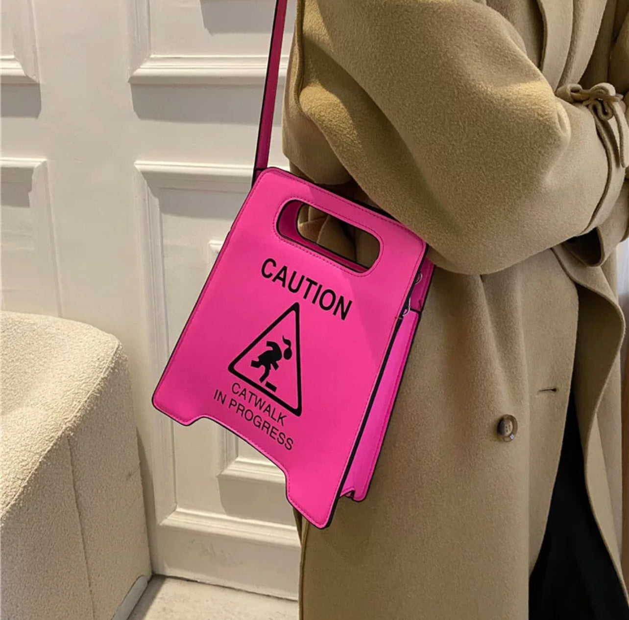 "Caution" Handbag