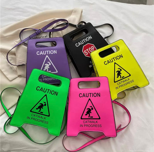 "Caution" Handbag