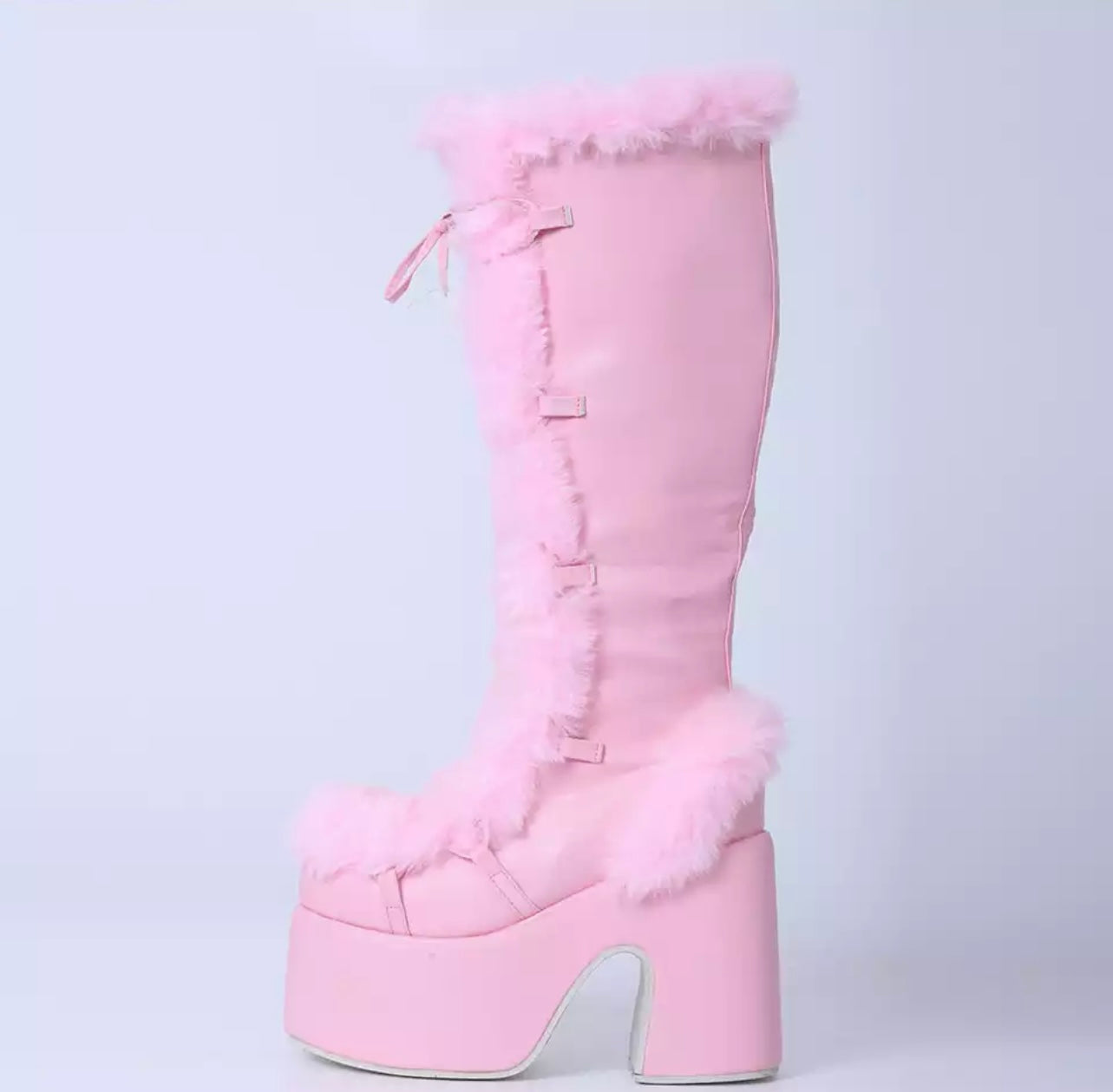 “Snow Bunny” Platform Boots