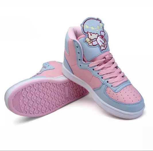 “Cotton Candy" HarajukuAesthetic Sneakers